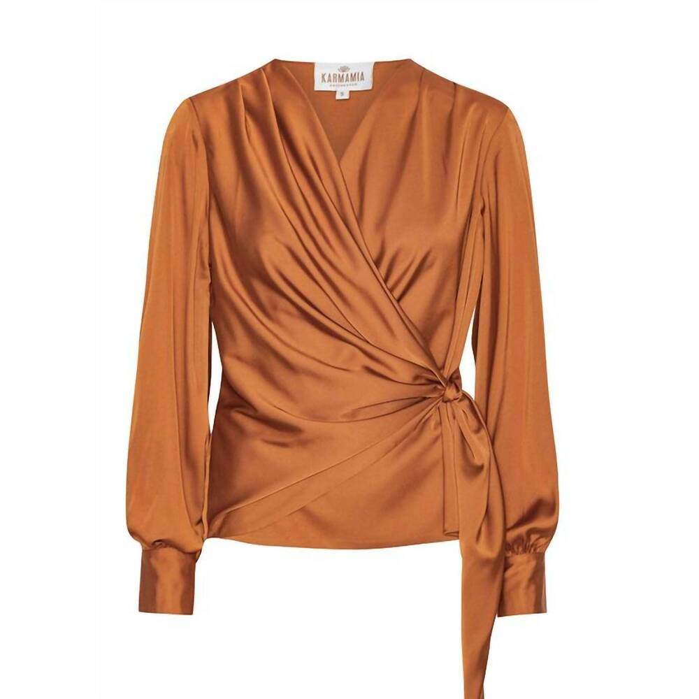 NEW KARMAMIA ines blouse in copper - Picture 1 of 2